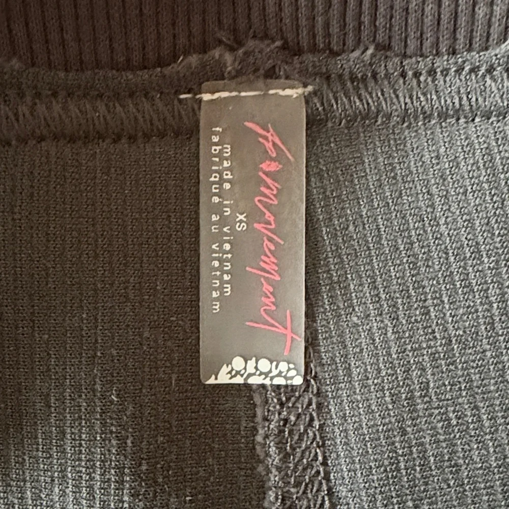 Free People FP movement wide leg flare pull on pants charcoal NWT size XS - Picture 6 of 10